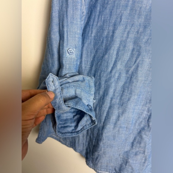 Riders by Lee XL old money Button-Up Shirt Gauze Classic Timeless Basic wardrobe - Picture 8 of 16